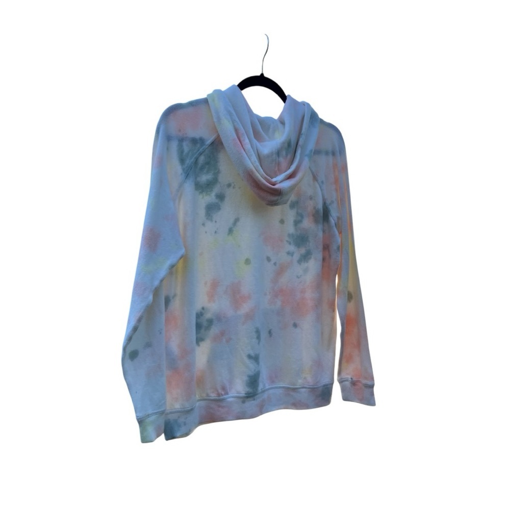 NWT Volcom Tie-Dye Pullover Hoodie Soft Lived-In Lounge Sweatshirt, Women’s MED - Picture 7 of 8